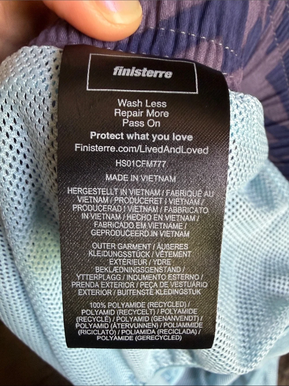 Finisterre comfortable purple